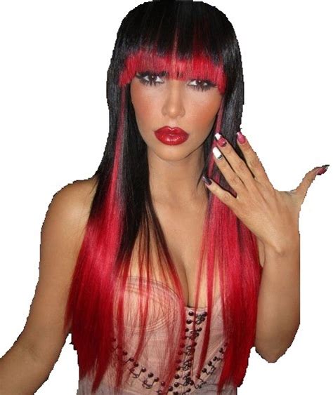 Hair Extensions Jessie Js New Dip Dyed Black With