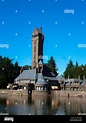hubertus castle from berlage at park hoge veluwe Stock Photo - Alamy