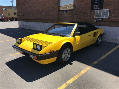 This particular automobile would surely be one of the nicest, most well preserved mondial ts on the market. Ferrari Mondial 3.0 QV Cabriolet for sale - Ferrari Mondial 1984 for sale in Dorval, Quebec, Canada