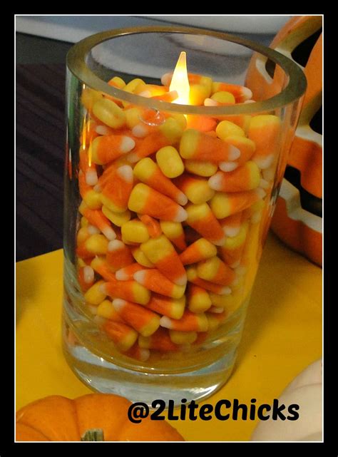 Candy Corn Candles With 2 Lite Chicks Wwli Fm