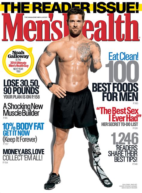 Amputee Vet Becomes First Mens Health Reader To Grace Cover