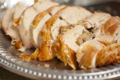 Barefoot Contessa S Roasted Turkey Roulade Stuffed With Dried Figs And