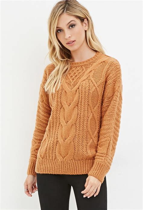 Classic Cable Knit Sweater Sweaters For Women Knitted Sweaters Sweaters