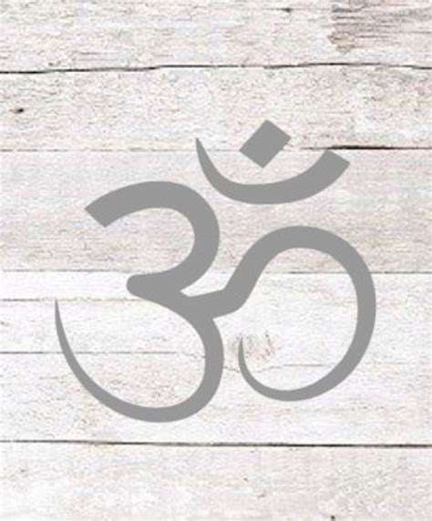 Om Symbol Decal Vinyl Decal Yeti Decal Yeti Om Decal Etsy