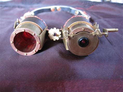 Steampunk Goggles Front View By Baron Artificer On Deviantart