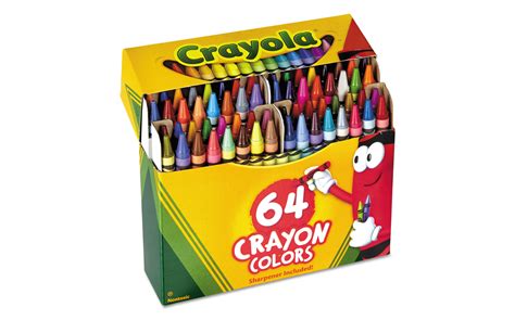 Crayola Crayons 64 Count Art Therapy