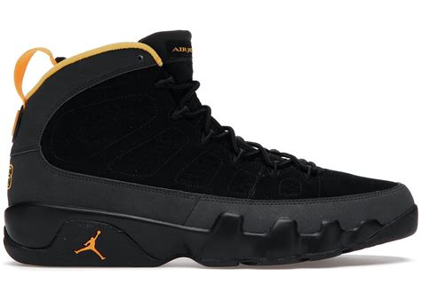 Jordan 9 Retro Dark Charcoal University Gold Ct8019 070