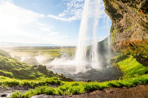 קרבן זבל חול Iceland Ring Road Attractions Map עייף המניה באופן מיוחד