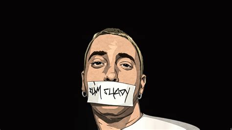 2048x1152 I Am Shady Eminem Art Wallpaper2048x1152 Resolution Hd 4k