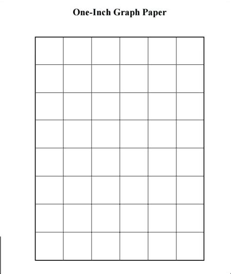 😍 Printable Free 1 Inch Grid Paper In Pdf 1 Inch Graph Paper