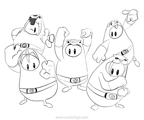 Fall Guys Coloring Pages Print For Free Wonder Day Coloring Pages