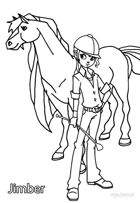 printable horseland coloring pages  kids coolbkids
