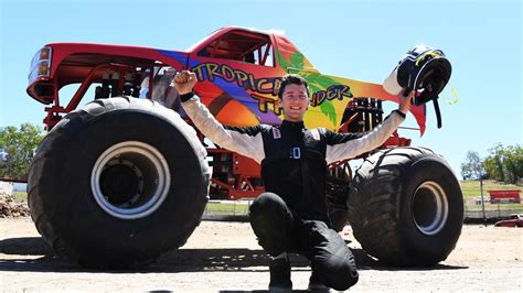 Hidden Valley Monster Truck Driver Michael Xuereb Revs Up To Break
