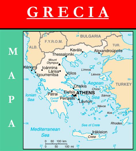 Mapa De Grecia Actual The Best Porn Website