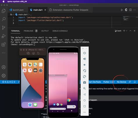 Device Not Showing Up In Vscode Issue Dart Code Dart Code