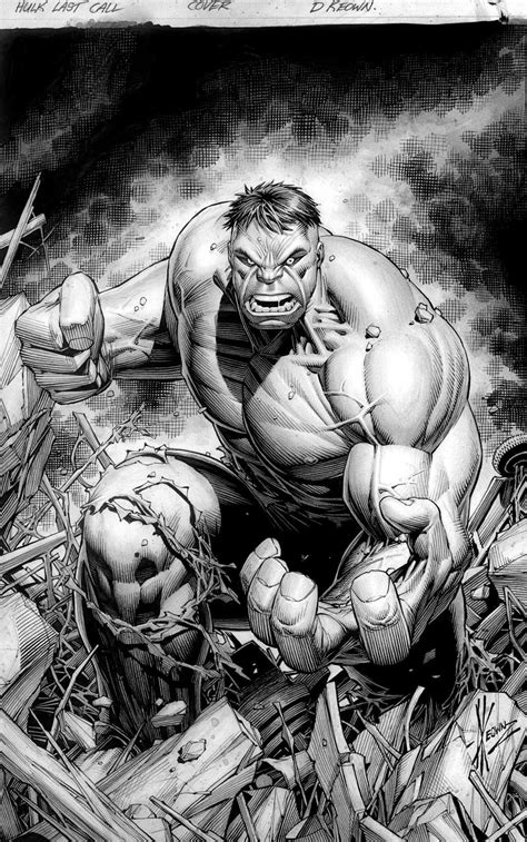 Incredible Hulk Last Call 1 Cover By Dale Keown 2019 Comic Art Comic Book Covers Comic Books