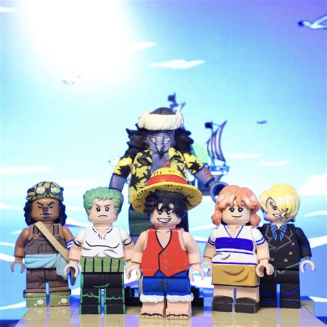 One Piece Characters In Lego Ronepiece