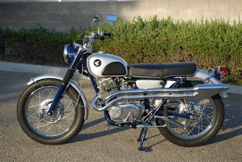 1966 Honda Scrambler Motorcycle