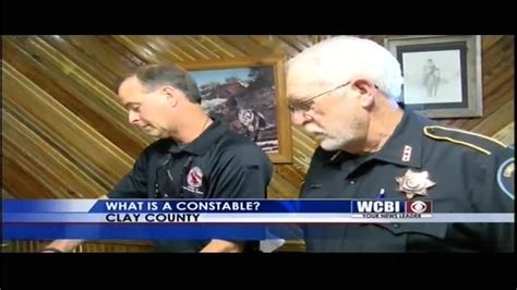 What Role Do Constables Serve Home Wcbi Tv Telling Your Story