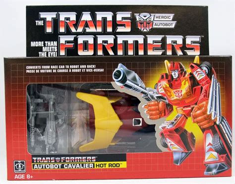 Transformers G1 Walmart Exclusive Autobot Cavalier Hot Rod