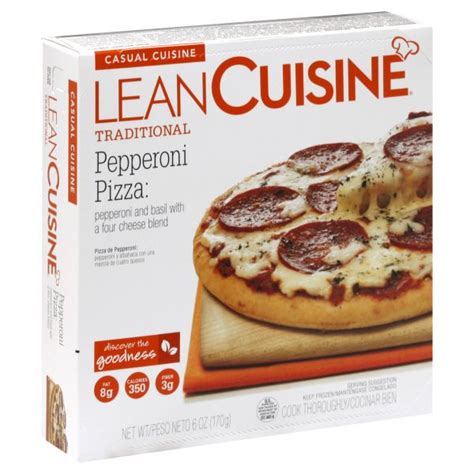 Lean Cuisine Casual Cuisine Pizza Traditional Pepperoni 6 Oz 170 G
