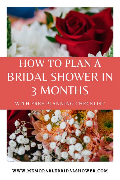 Step By Step Guide On How To Plan The Perfect Bridal Shower In Three