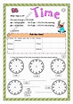 Telling Time Timetable Worksheets | Brokeasshome.com