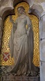 Cecily Neville, portrait in Raby Castle chapel | English history ...
