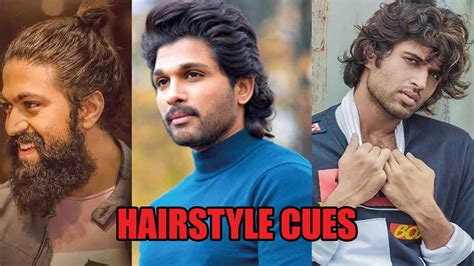 Take Hairstyle Cues From Yash Allu Arjun And Vijay Devarakonda For
