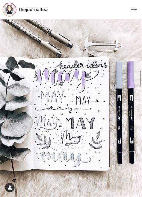 80 Bullet Journal Header Ideas Life Is Messy And Brilliant