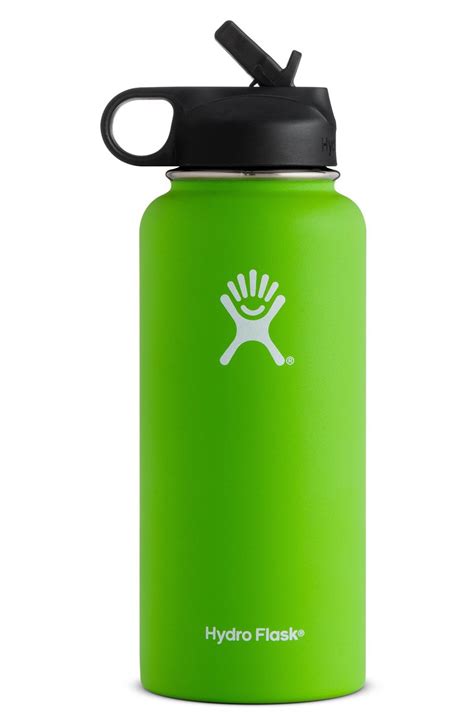 Hydro Flask 32 Ounce Wide Mouth Bottle With Straw Lid Nordstrom Wide Mouth Bottle Insulated