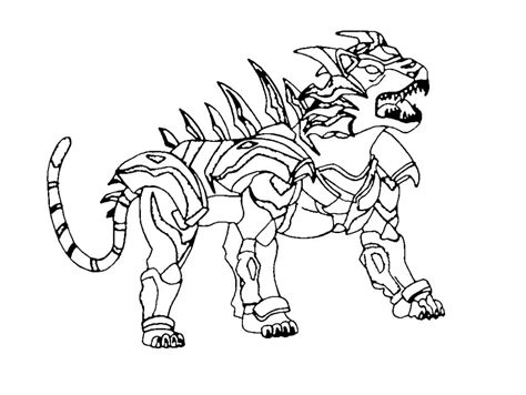 Bakugan Dragonoid Maximus Coloring Pages Maybe You Would Like To