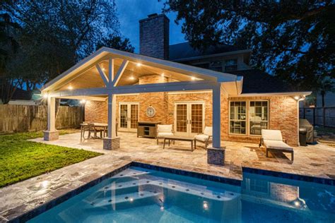 Katy Covered Patio | Tradition Outdoor Living