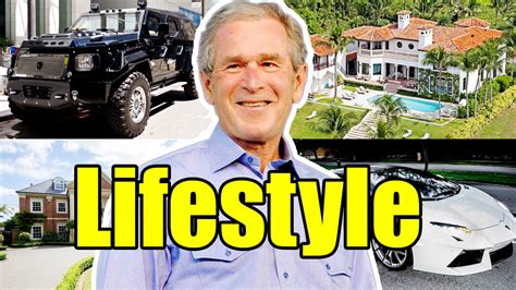 George W Bush Net Worthageheightweightcarsnicknamewifeaffairs