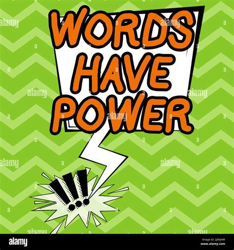 Text Caption Presenting Words Have Power Business Idea Energy Ability