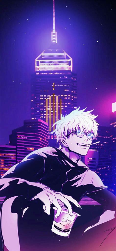 Satoru Gojo In 2021 Anime Wallpaper Anime Art Cute Anime Guys