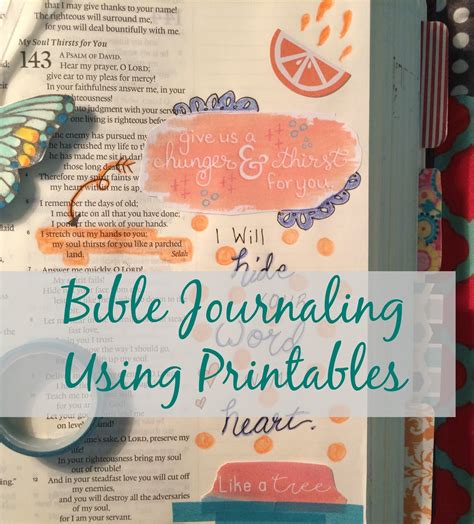 Free Bible Journaling Printables Printable Templates By Nora