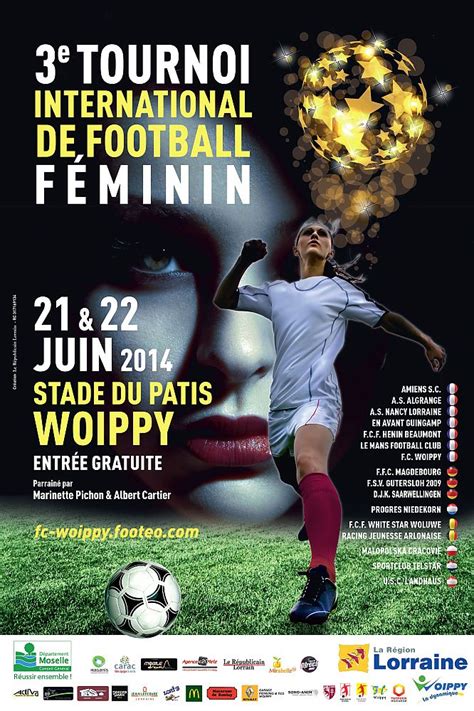 Tournoi Football Féminin International à Woippy 2014