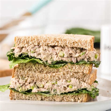 Tuna Salad Sandwich Recipe The Best Tuna Salad Sandwich