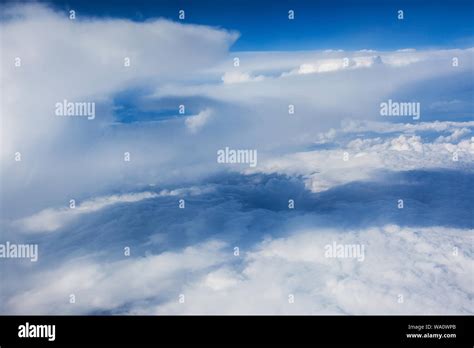 Cloud Formations At High Altitude Stock Photo Alamy