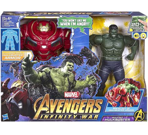 Marvel Avengers Infinity War Hulk Out Hulkbuster 12 Deluxe Action