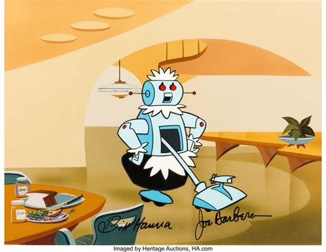 The Jetsons Robot Woman Production Animation Art Cel Hanna Barbera 1985 B3124 Aghipbacid