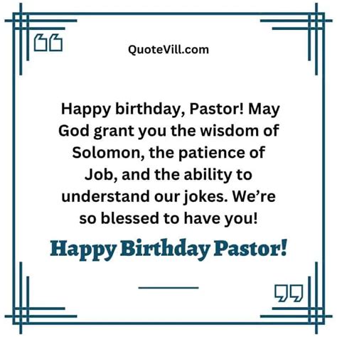 60 Best Birthday Wishes For Your Beloved Pastor