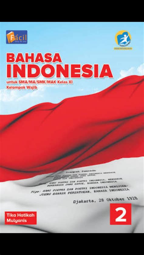 Buku Bahasa Indonesia Kelas 11 Kurikulum 2013 Revisi 2016 Kumpulan Materi