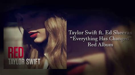 Everything Has Changed Taylor Swift Album Cover