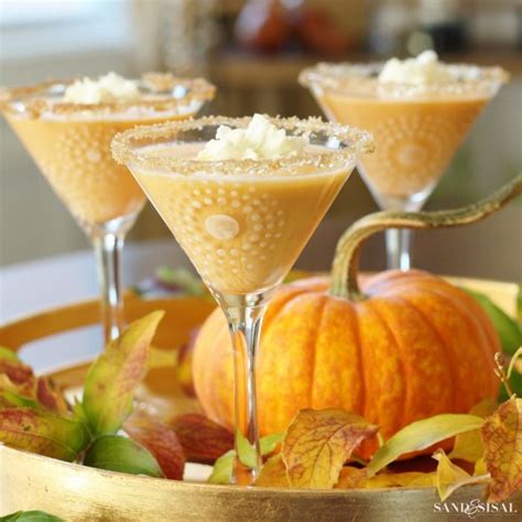 Pumpkin Pie Whipped Cream Martini Recipe Thanksgiving Cocktails Holiday Cocktails Thanksgiving