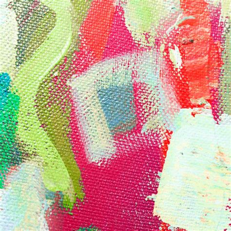 Abstract Multicolor Background With Impasto Textures Brushstroke Of