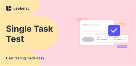 Single Task Test Useberry
