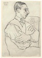 Pablo Picasso - Portrait of Igor Stravinsky in Profile, 1920. | Picasso ...