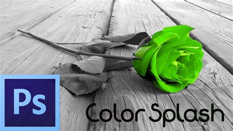 Photoshop Cs Tutorial Color Splash Effect For Beginners Youtube